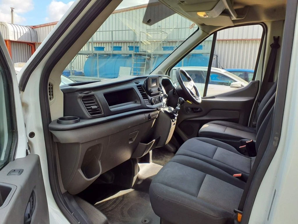 2022 Ford Transit Luton Box Van — cab interior
