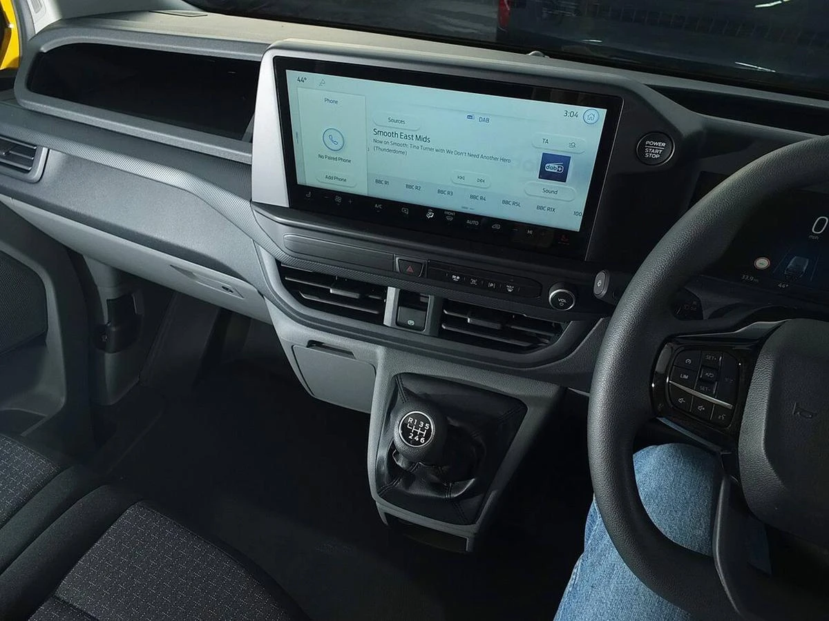 2025 Ford Transit Custom Panel Van — cab interior