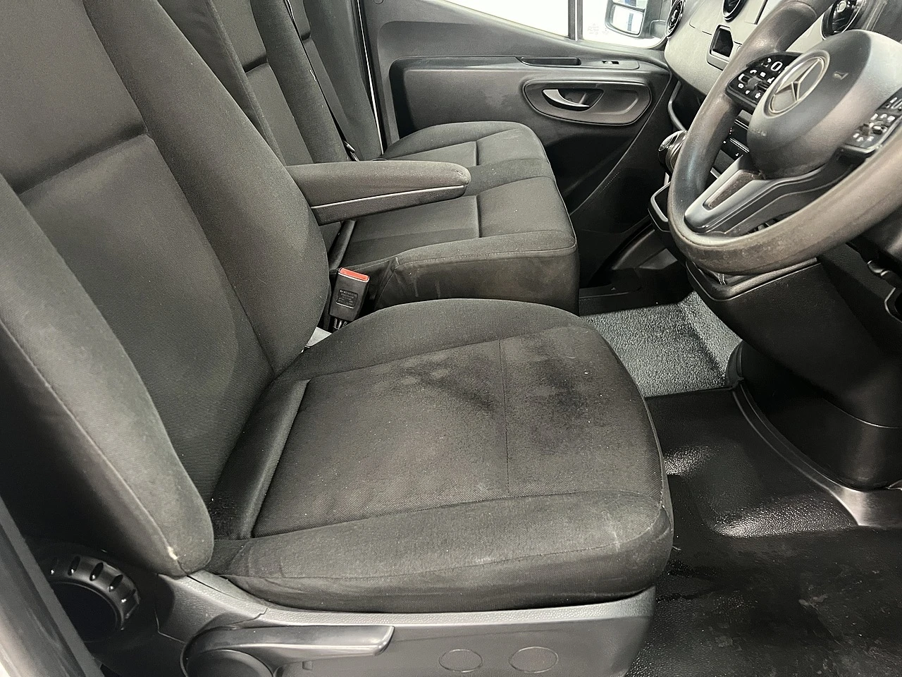 2023 Mercedes-Benz Sprinter Dropside Van — cab interior