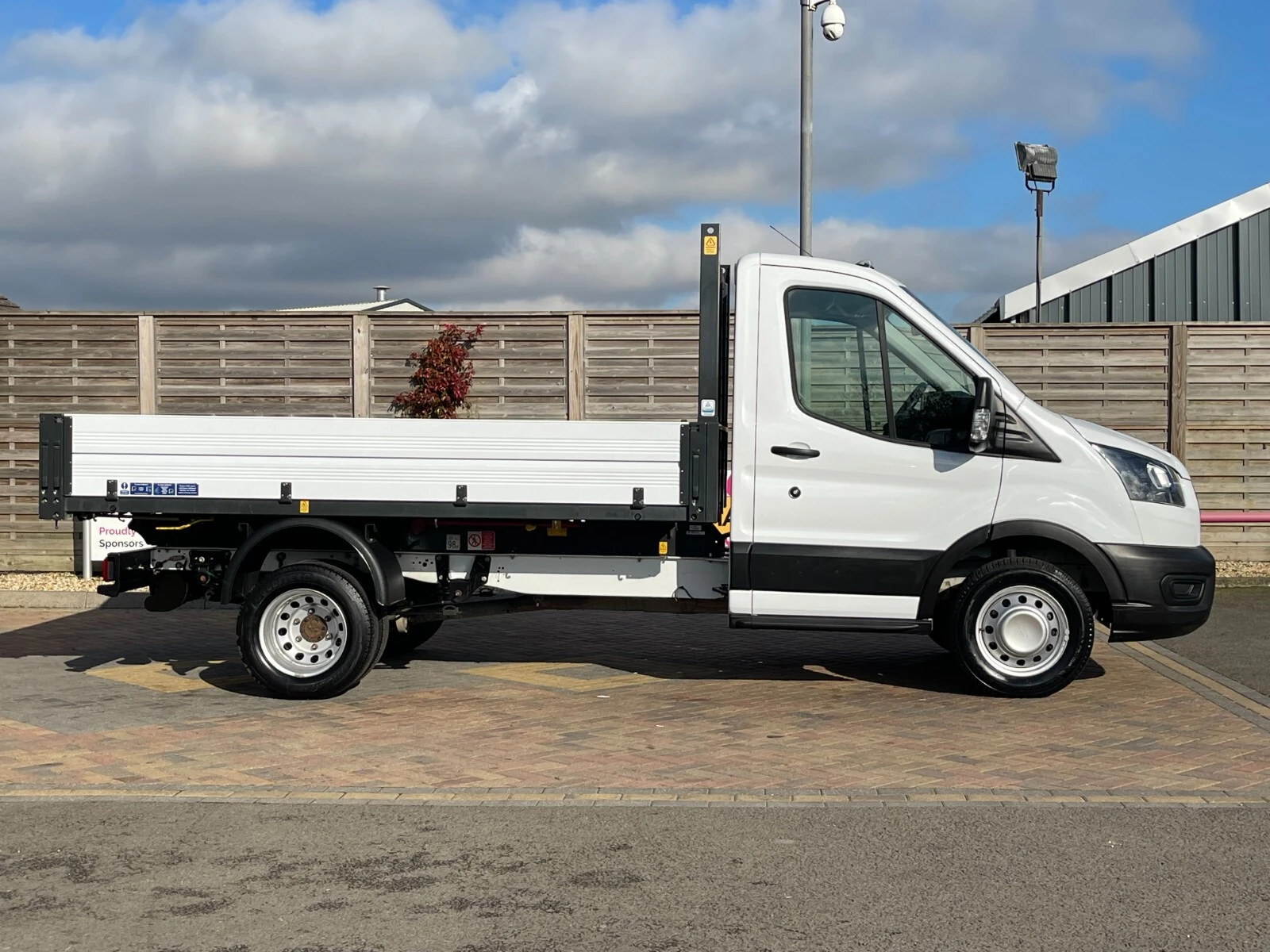 2021 Ford Transit Tipper Van — side view