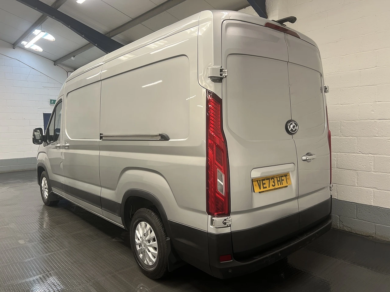 2024 Maxus Deliver 9 High Roof Panel Van — rear three-quarter view