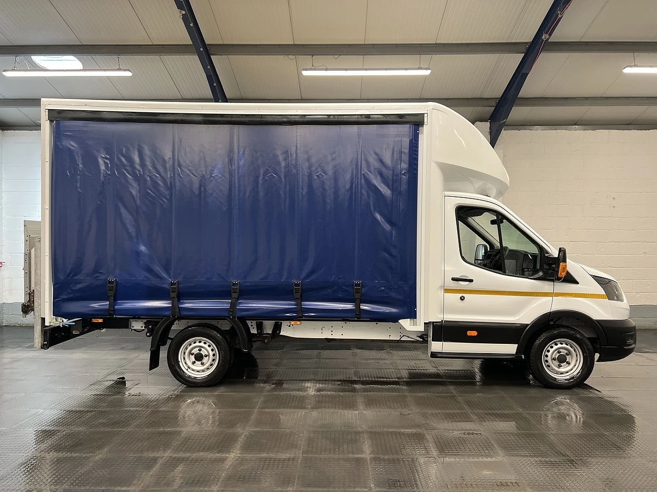 2023 Ford Transit Luton Box Van — side view