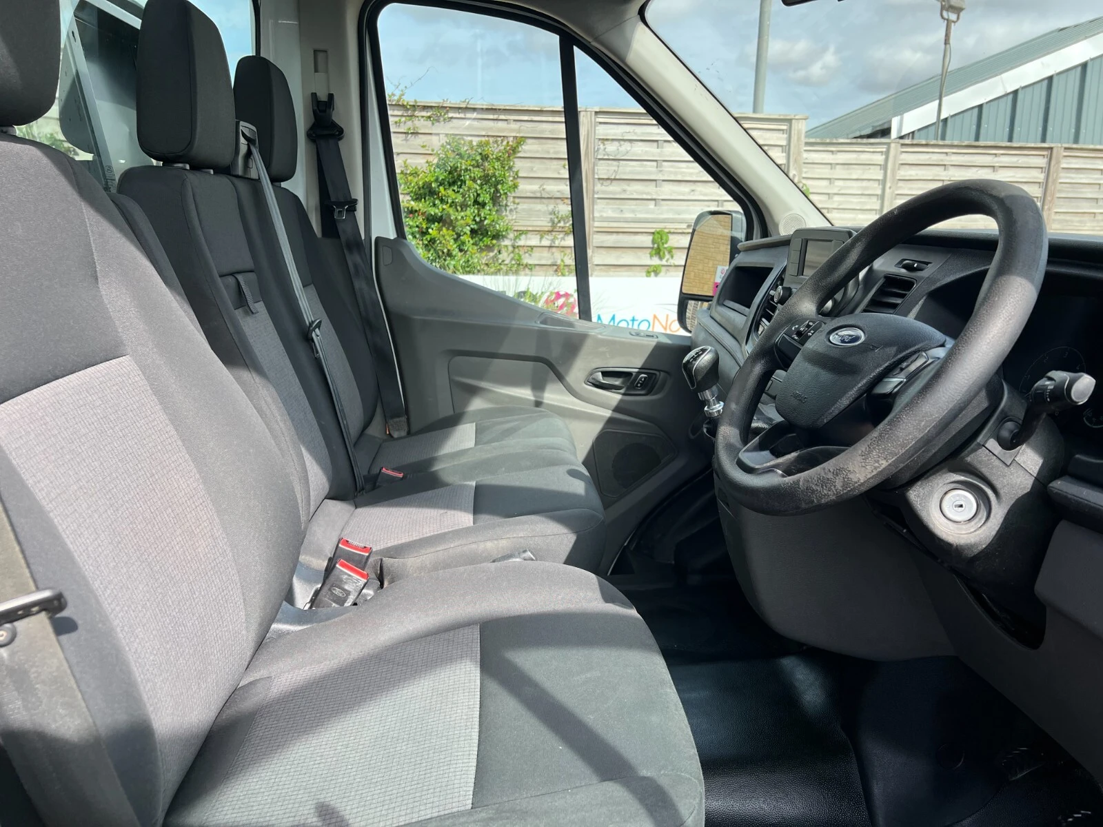 2021 Ford Transit Tipper Van — cab interior