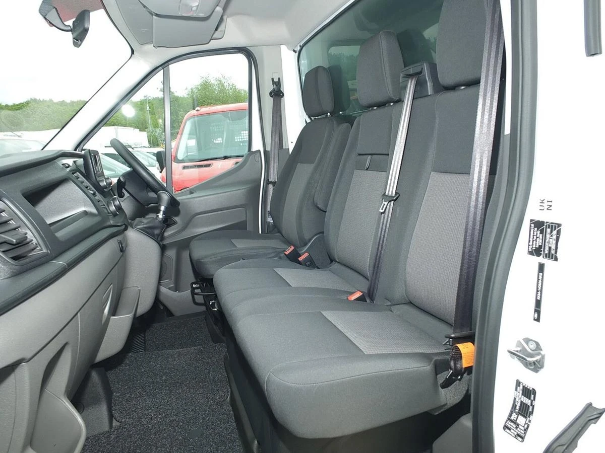 2022 Ford Transit Tipper Van — cab interior