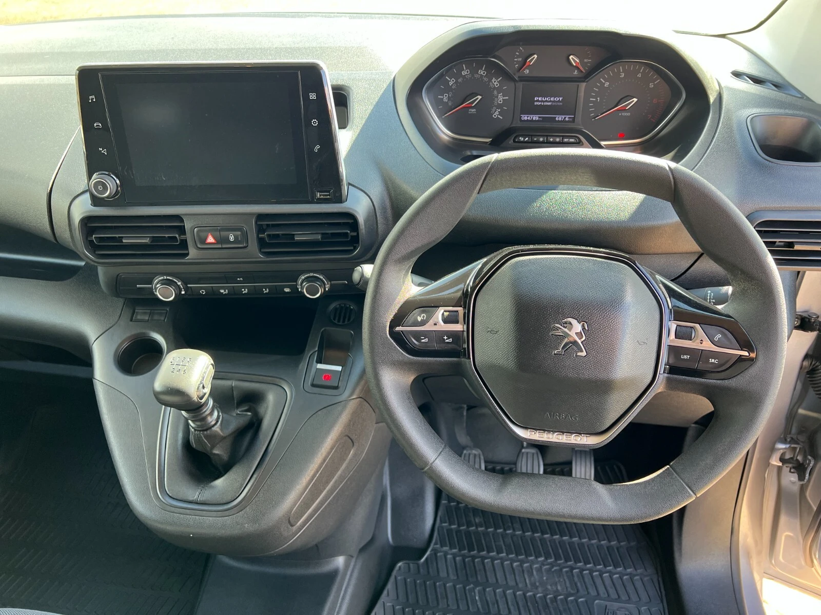 2023 Peugeot Partner Panel Van — cab interior