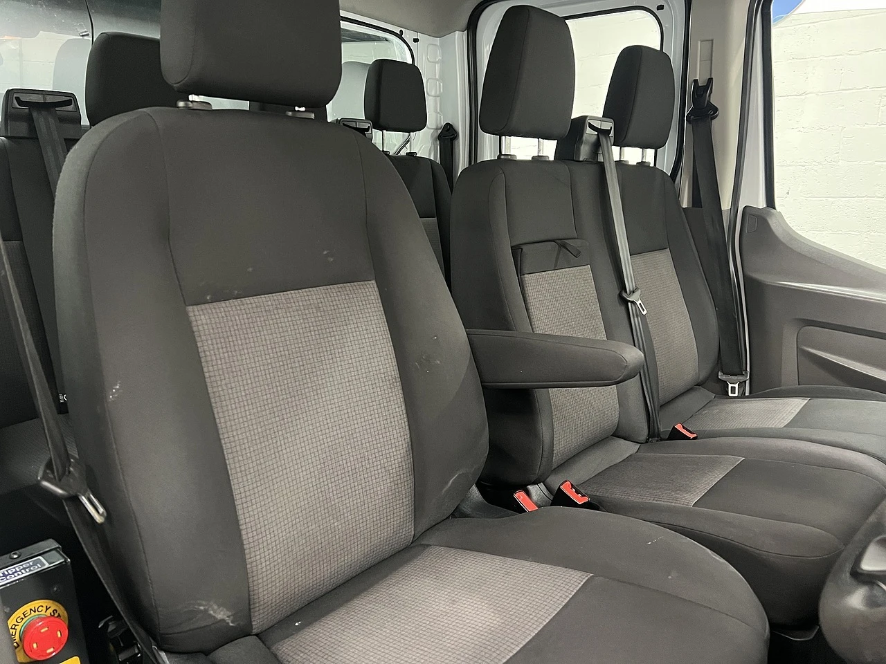 2023 Ford Transit Double Cab Tipper Van — cab interior