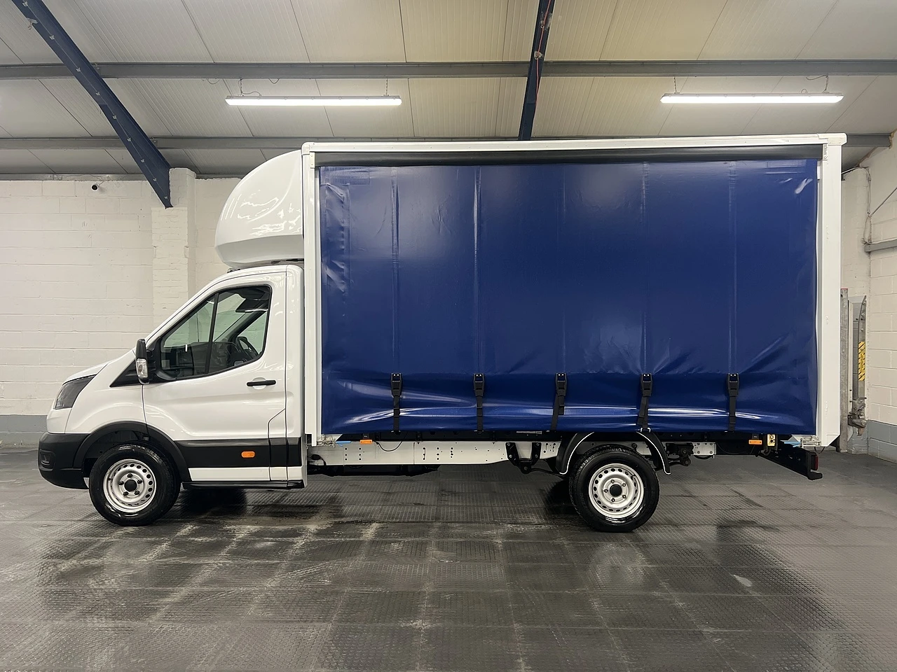 2023 Ford Transit CurtainSider Van — side view