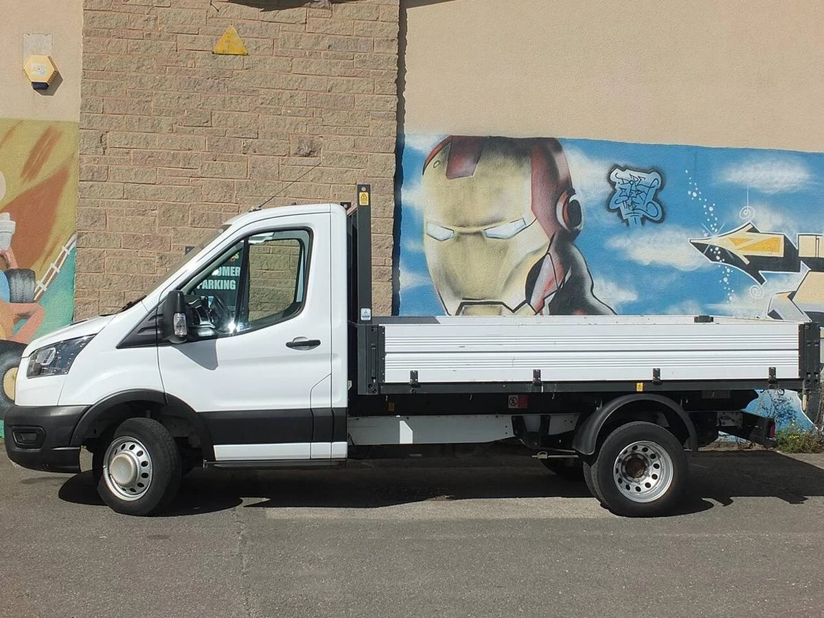 2021 Ford Transit Tipper Van — side view