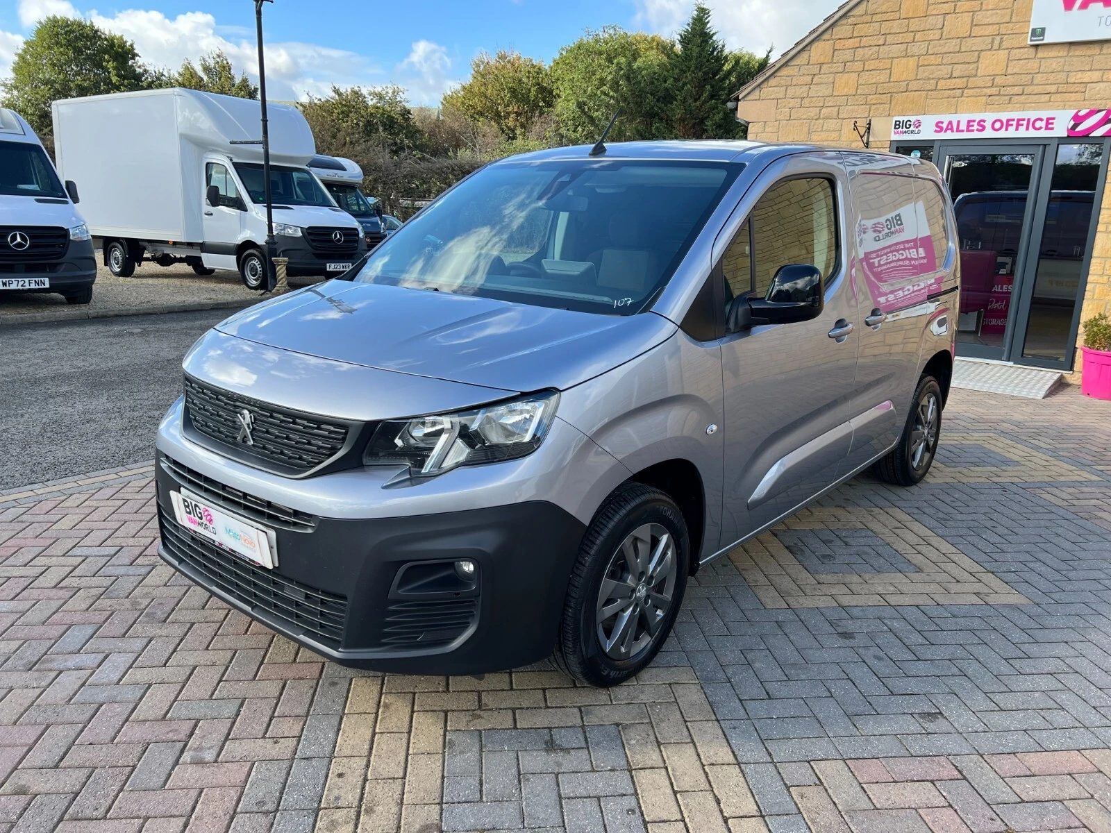 2023 Peugeot Partner Panel Van — front three-quarter view