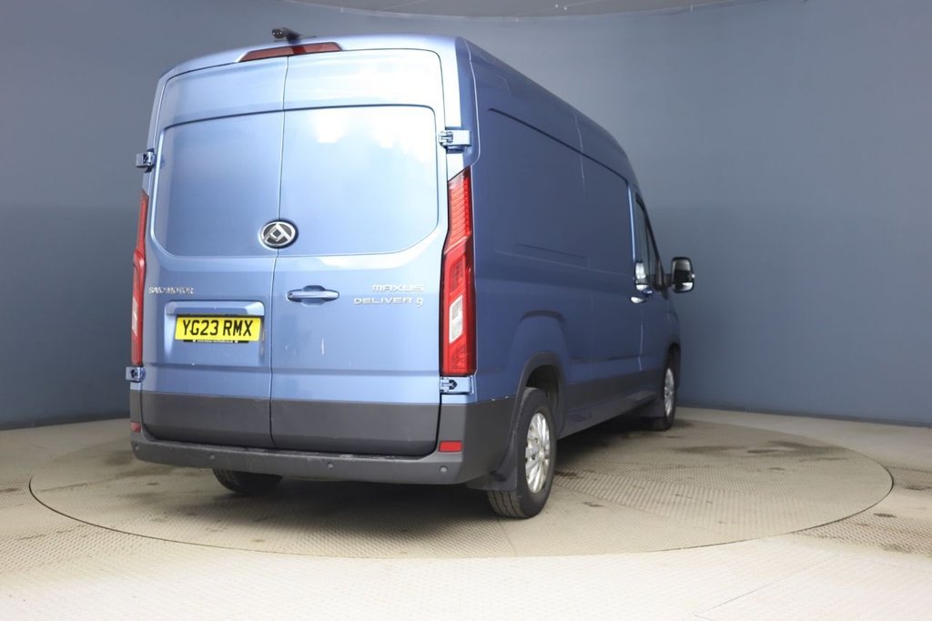 2023 Maxus Deliver 9 High Roof Panel Van — rear three-quarter view