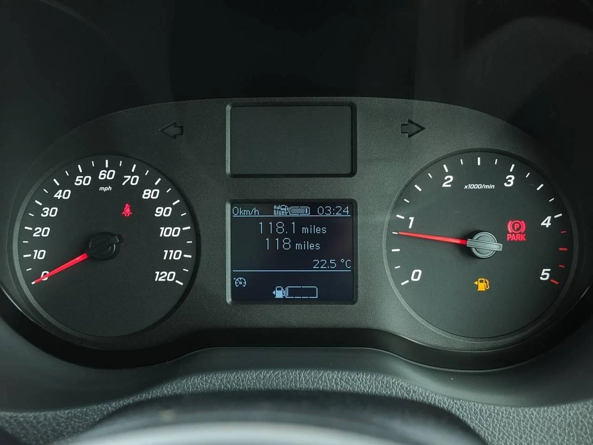 2023 Mercedes-Benz Sprinter Luton Box Van — cab interior