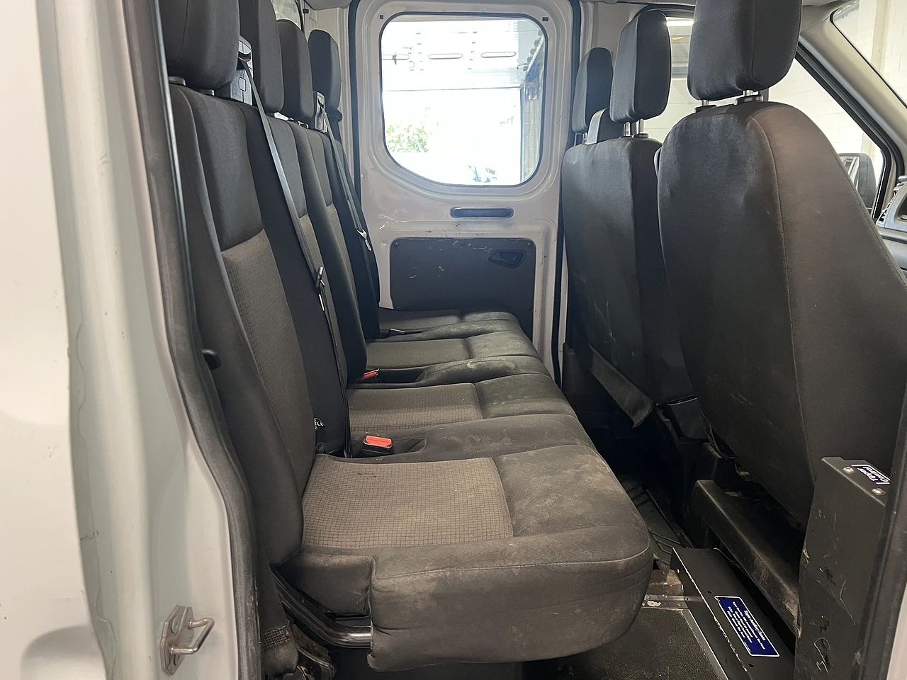 2022 Ford Transit Double Cab Tipper Van — cab interior