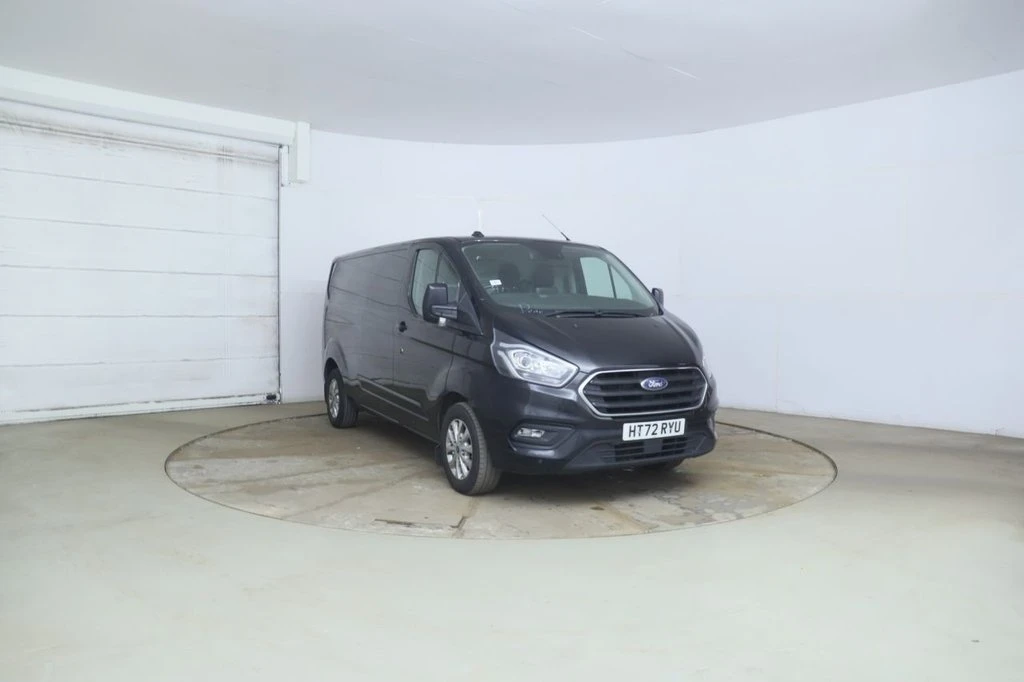 2023 Ford Transit Custom Panel Van — front three-quarter view