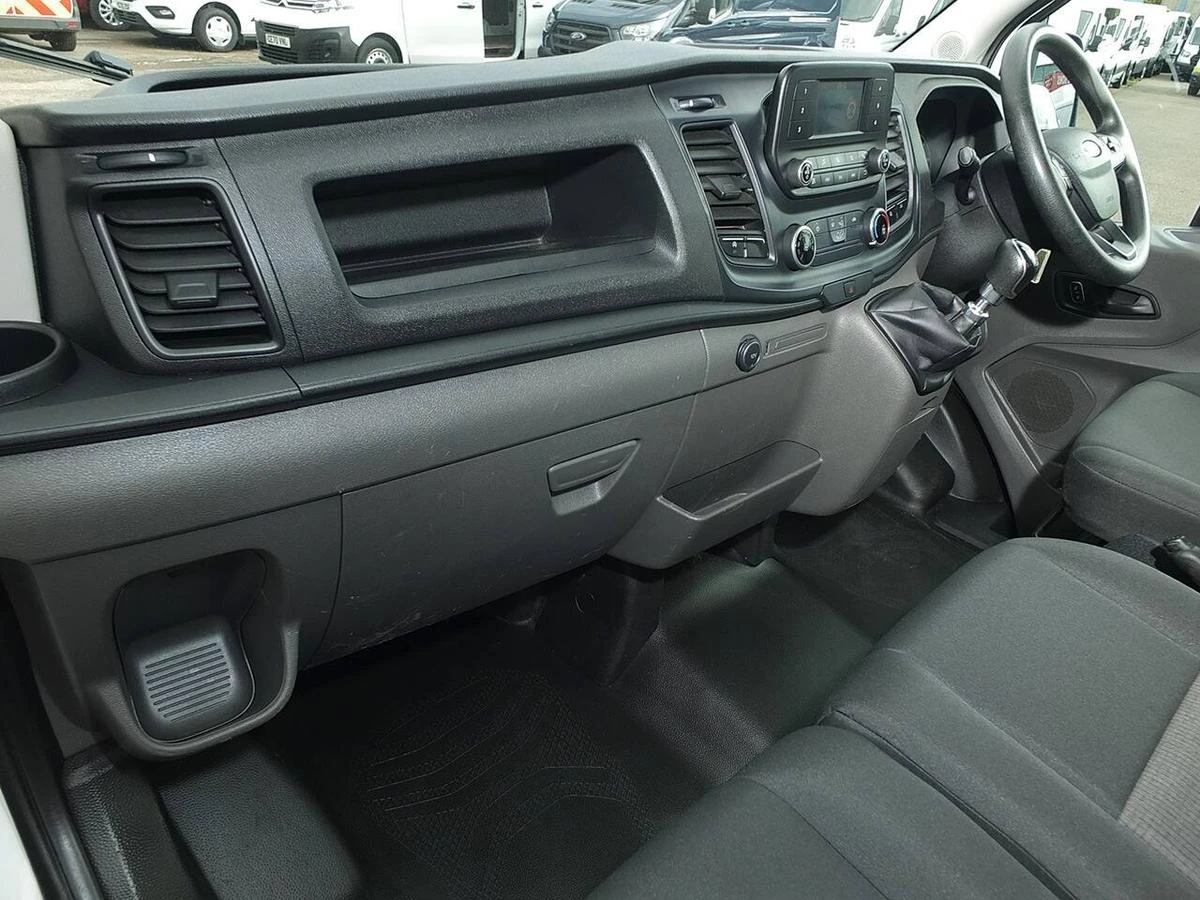 2021 Ford Transit Tipper Van — cab interior