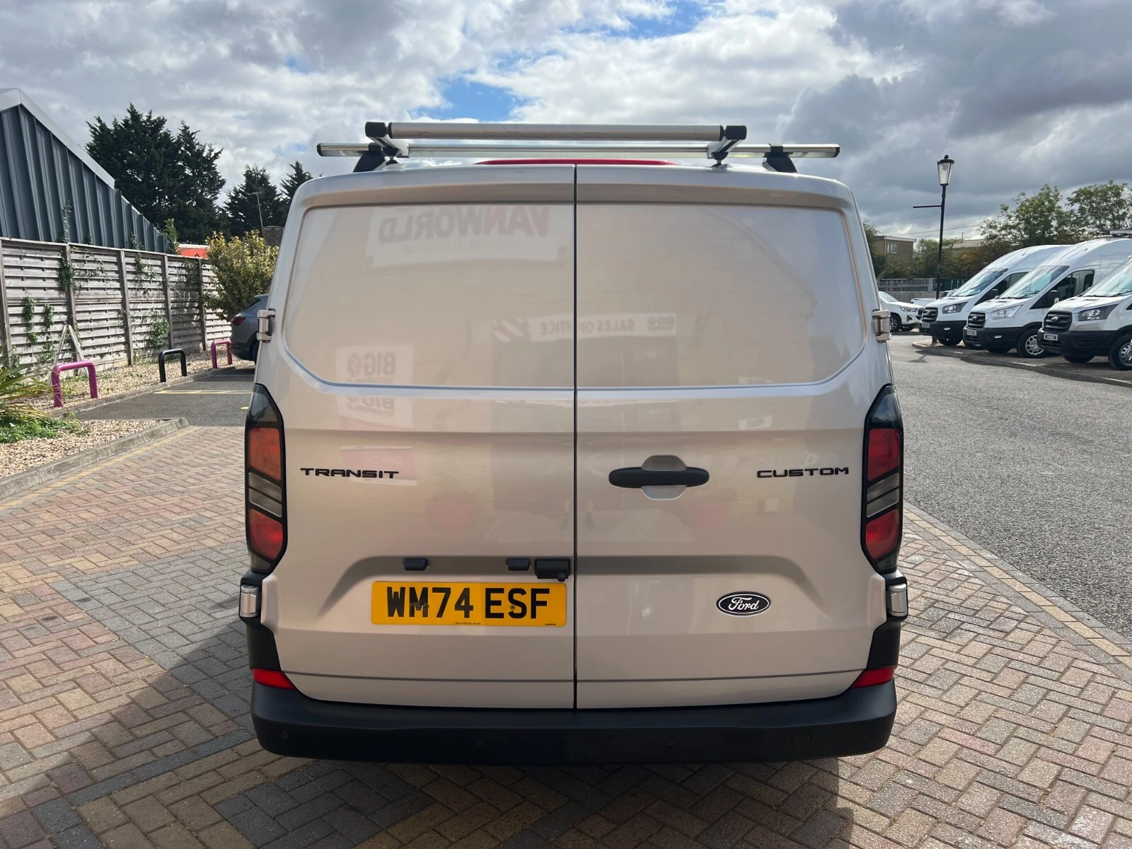 2025 Ford Transit Custom Panel Van — rear view