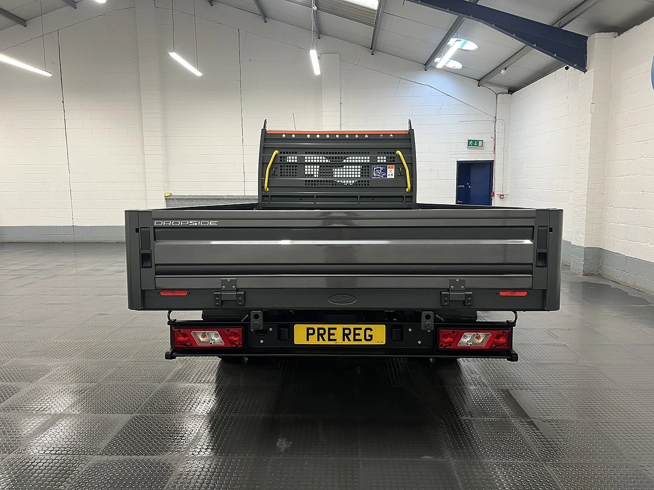 2026 Ford Transit Dropside Van — rear view