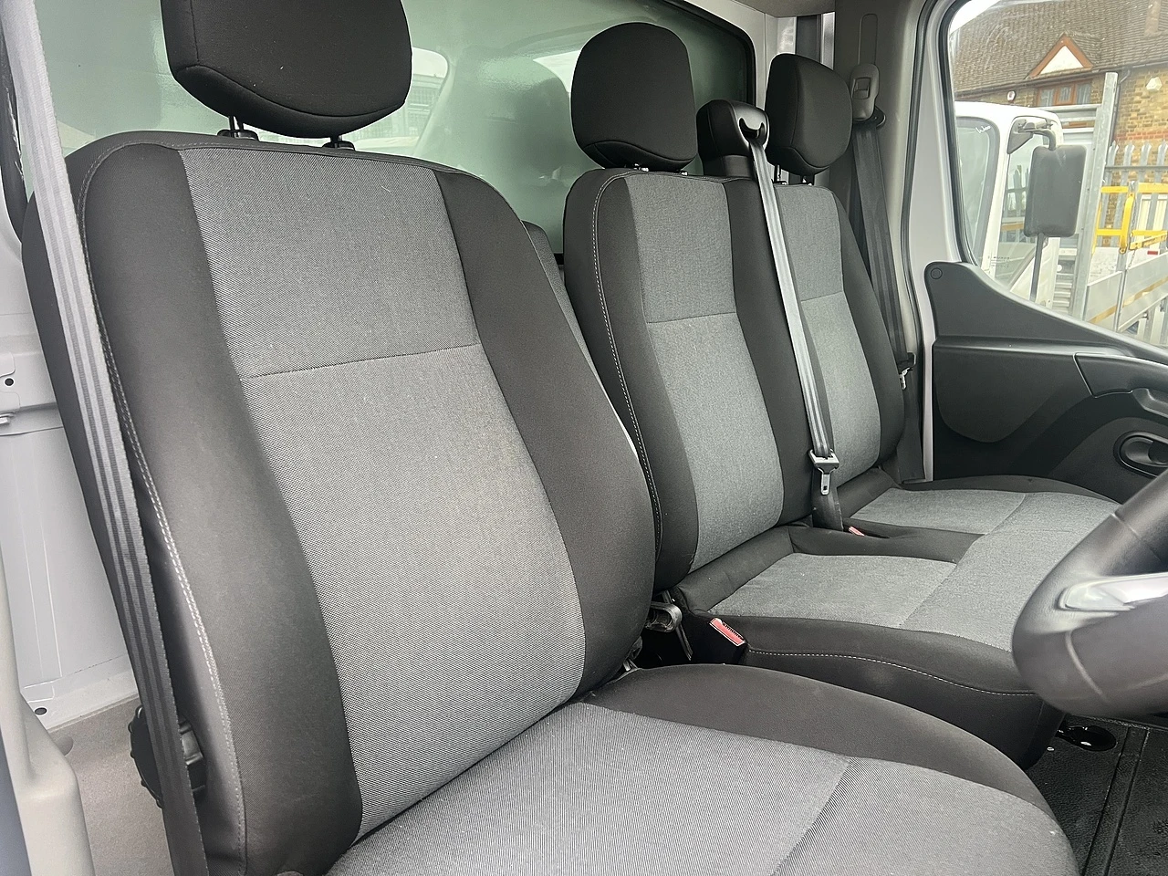 2025 Renault Master Luton Box Van — cab interior