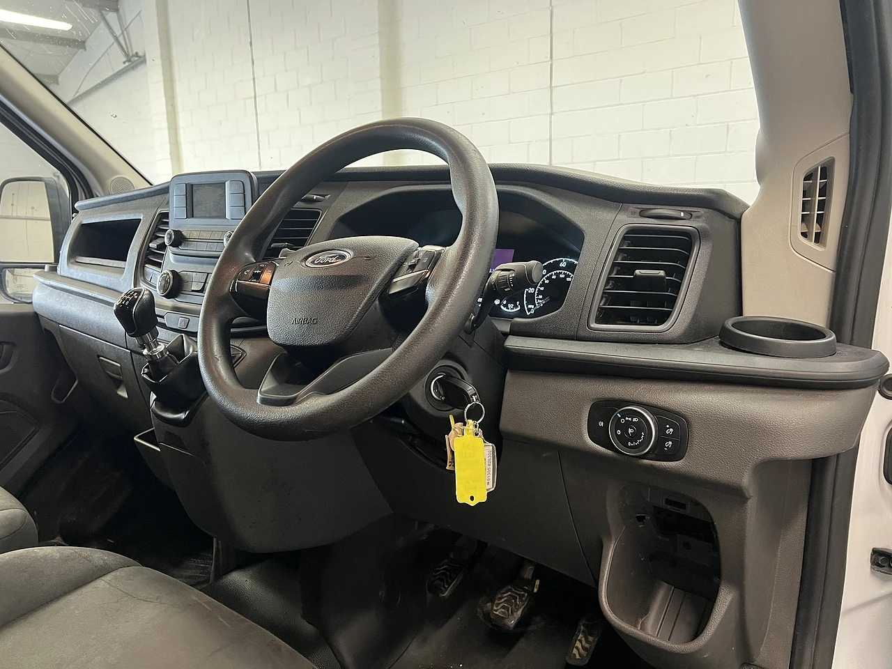2022 Ford Transit Double Cab Tipper Van — cab interior