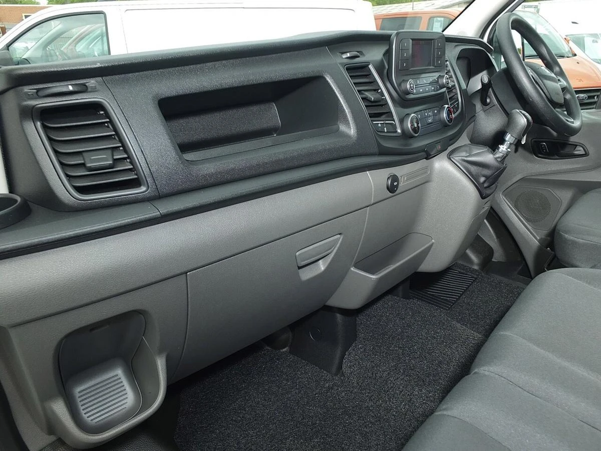 2022 Ford Transit Tipper Van — cab interior