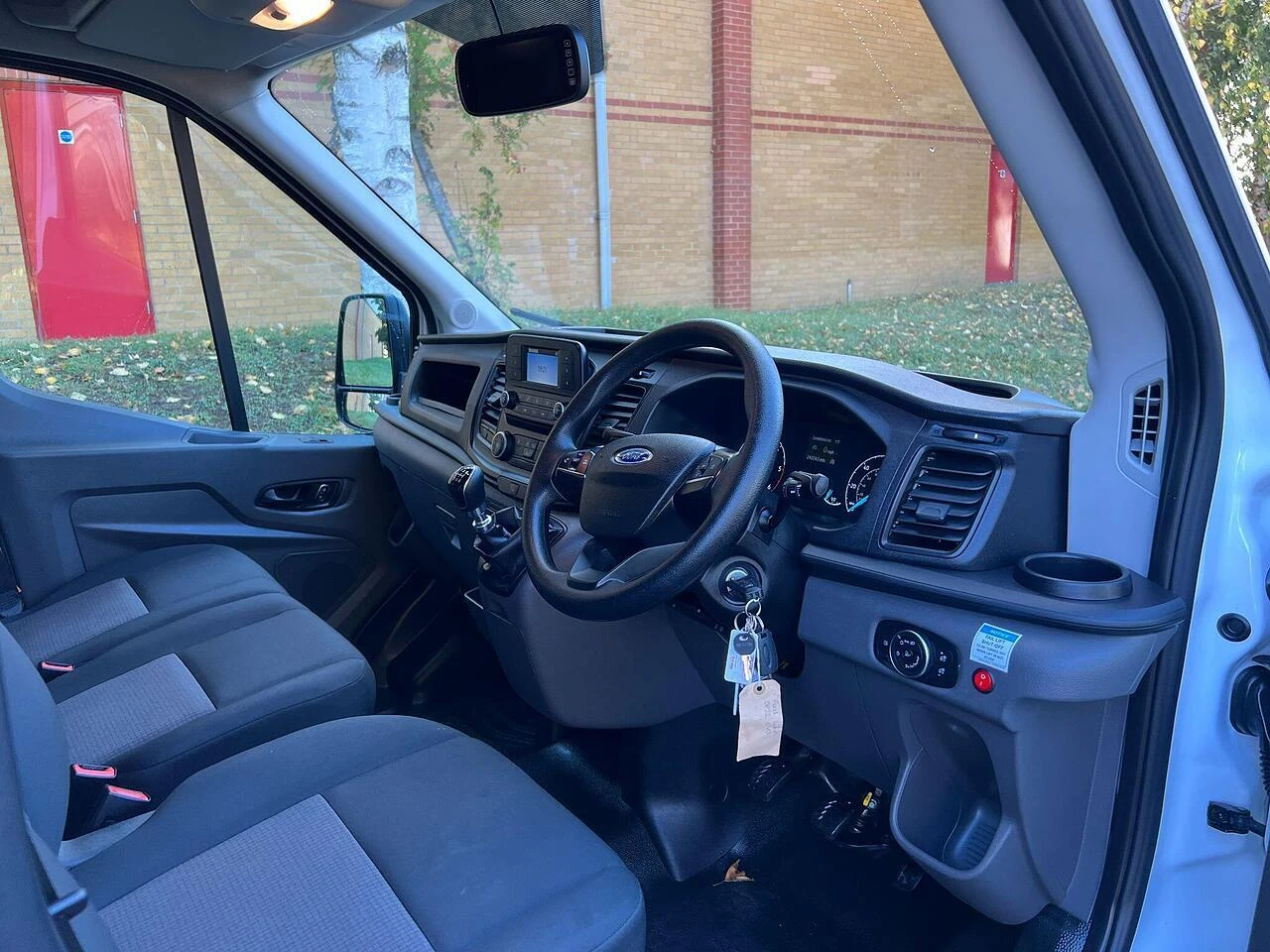2022 Ford Transit Luton Box Van — cab interior