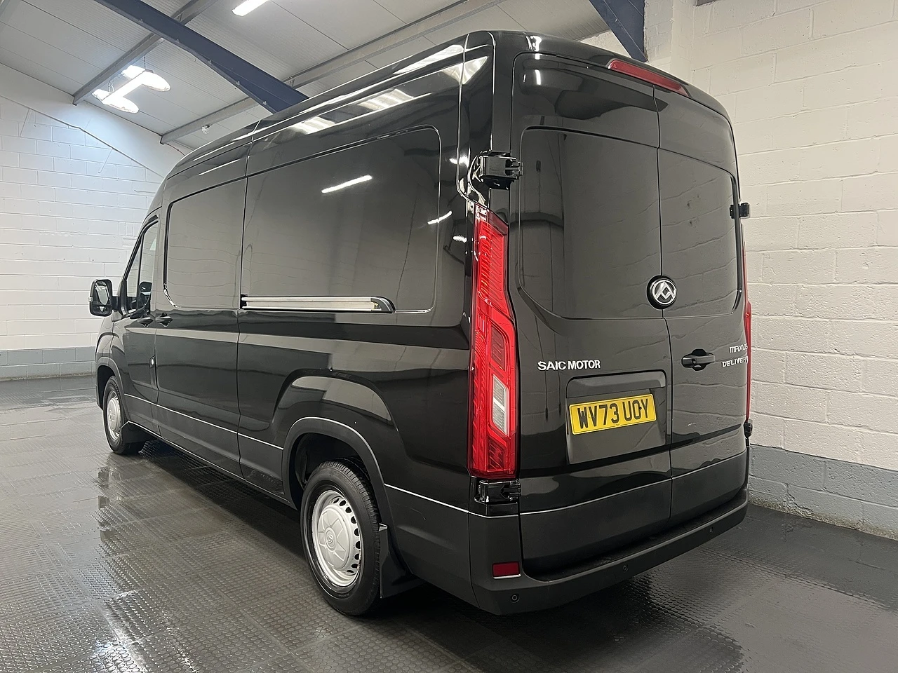 2023 Maxus Deliver 9 High Roof Panel Van — rear three-quarter view