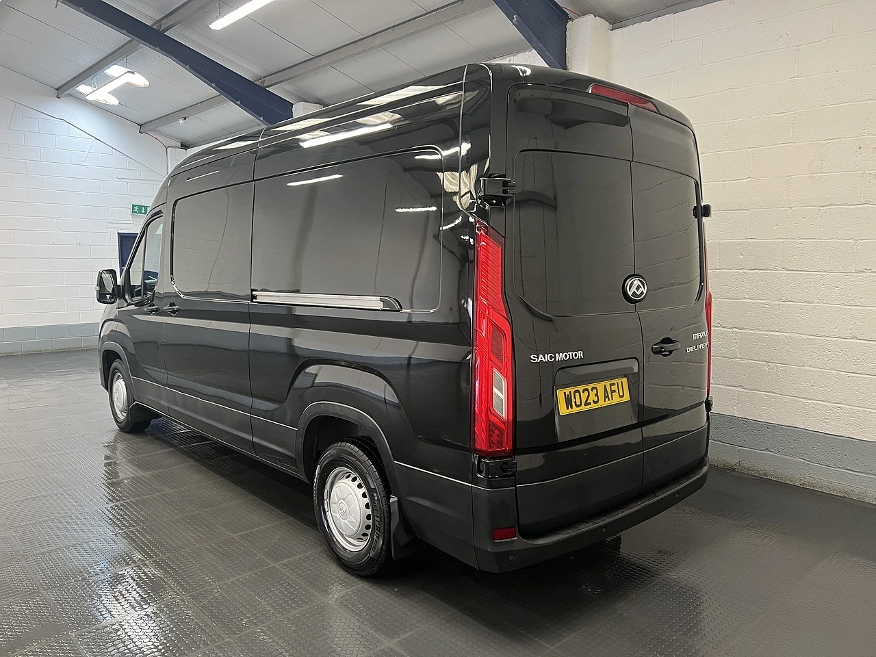 2023 Maxus Deliver 9 High Roof Panel Van — rear three-quarter view