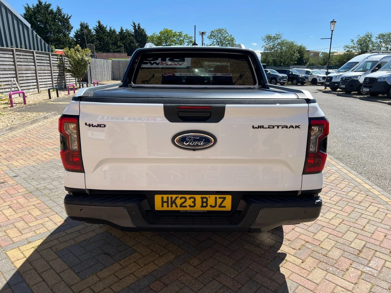 2023 Ford Ranger Double Cab PickUp Van — rear view