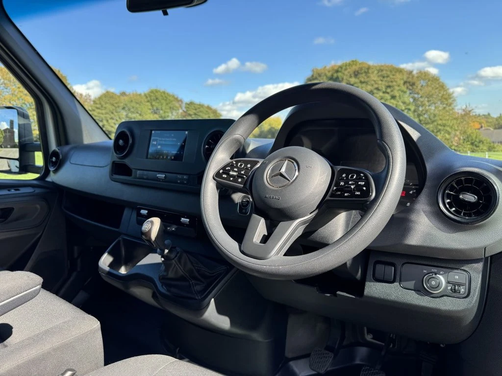 2022 Mercedes-Benz Sprinter CurtainSider Van — cab interior