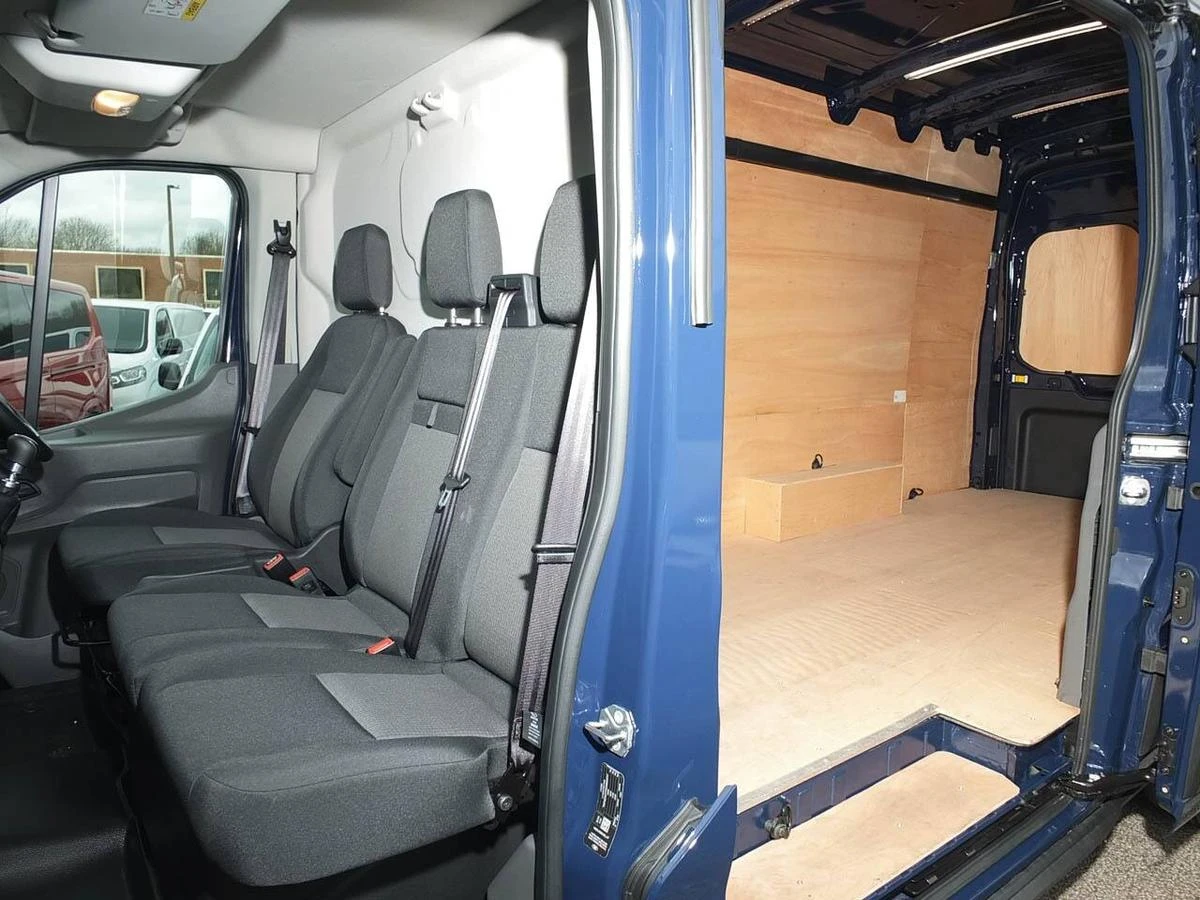 2025 Ford Transit High Roof Panel Van — cab interior
