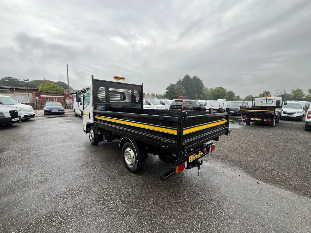 2023 Isuzu Grafter Tipper Van — rear three-quarter view