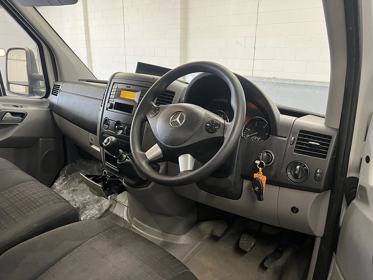 2018 Mercedes-Benz Sprinter Dropside Van — cab interior