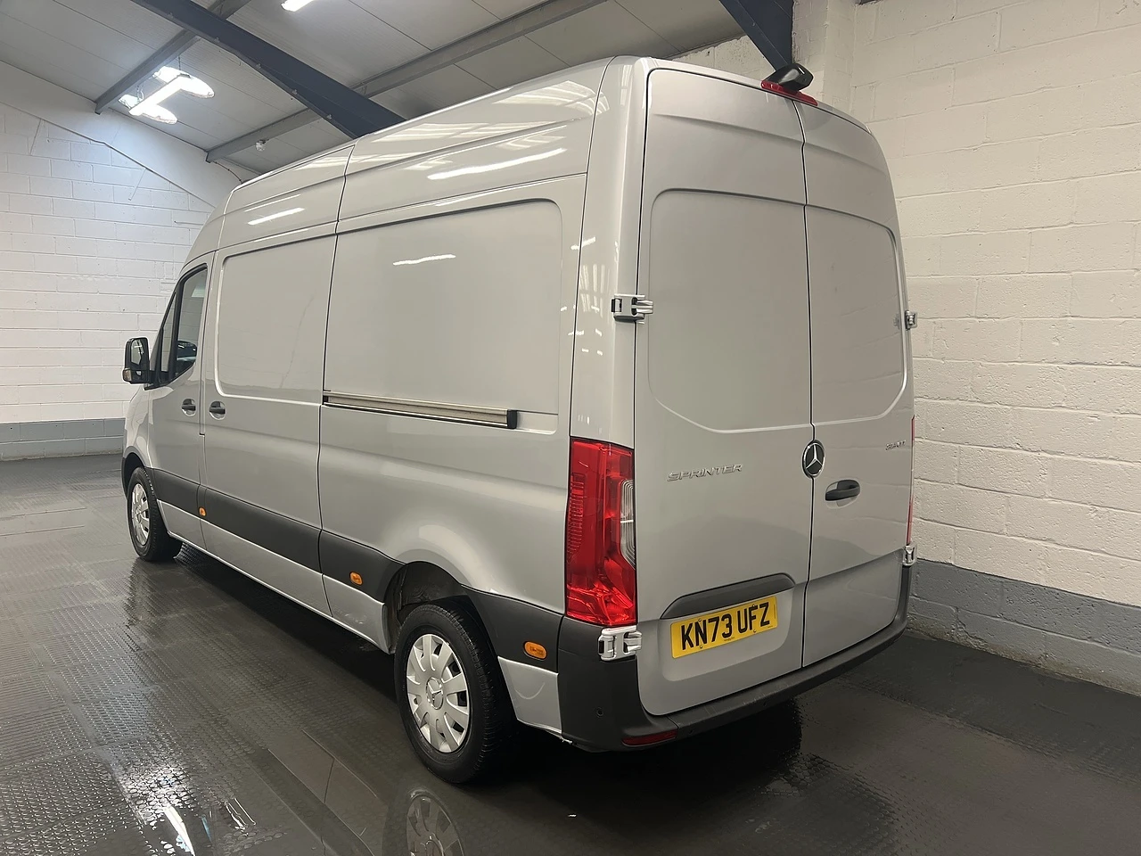 2023 Mercedes-Benz Sprinter Panel Van — rear three-quarter view
