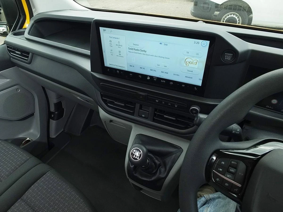 2025 Ford Transit Custom Panel Van — cab interior
