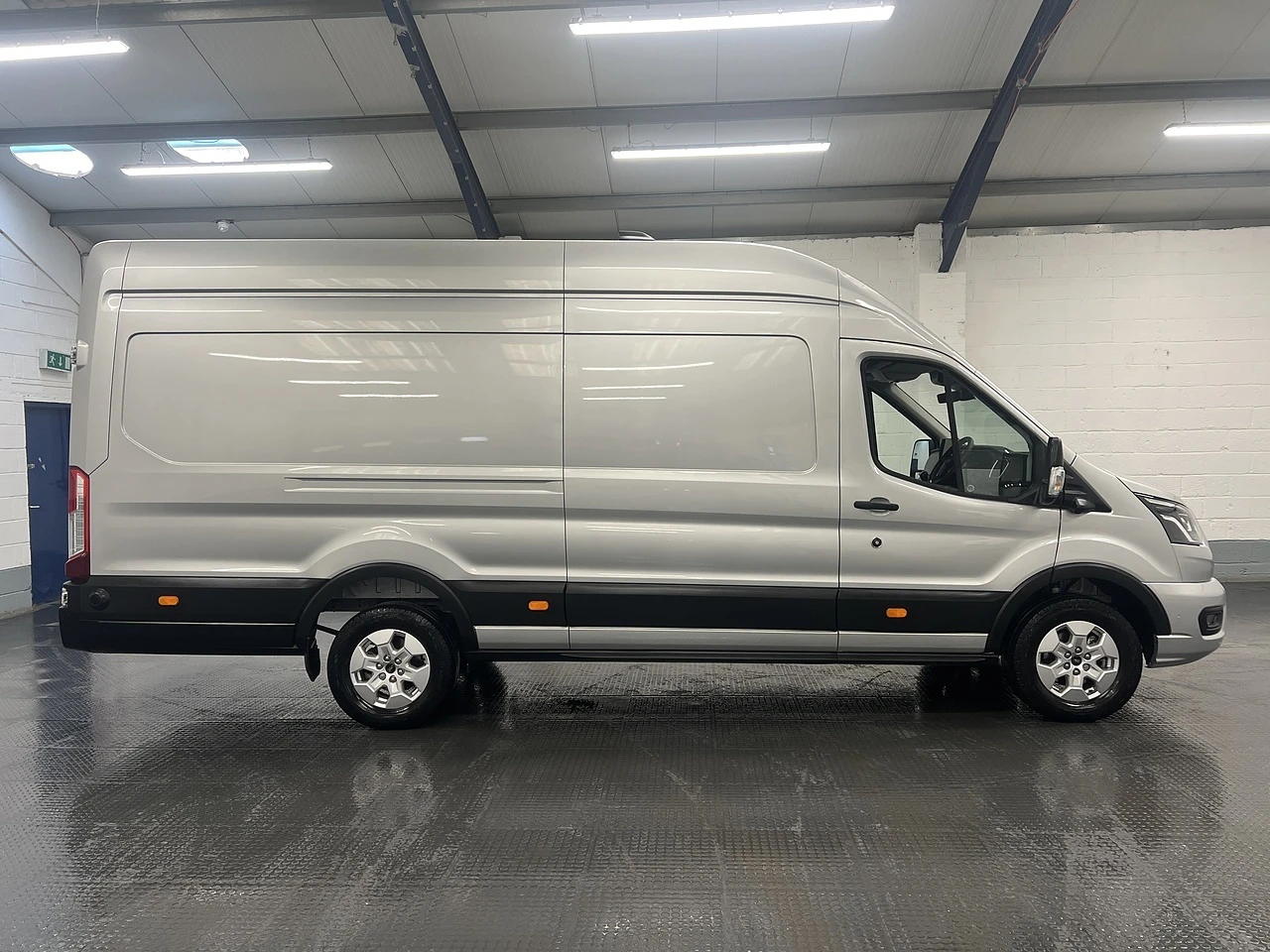 2025 Ford Transit High Roof Panel Van — side view