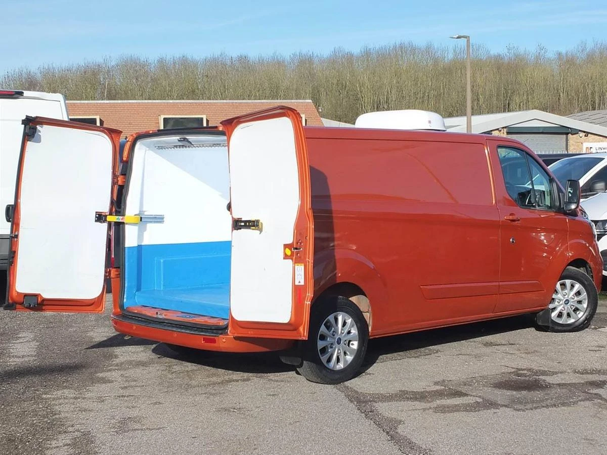 2022 Ford Transit Custom Refrigerated/Fridge Van — rear three-quarter view