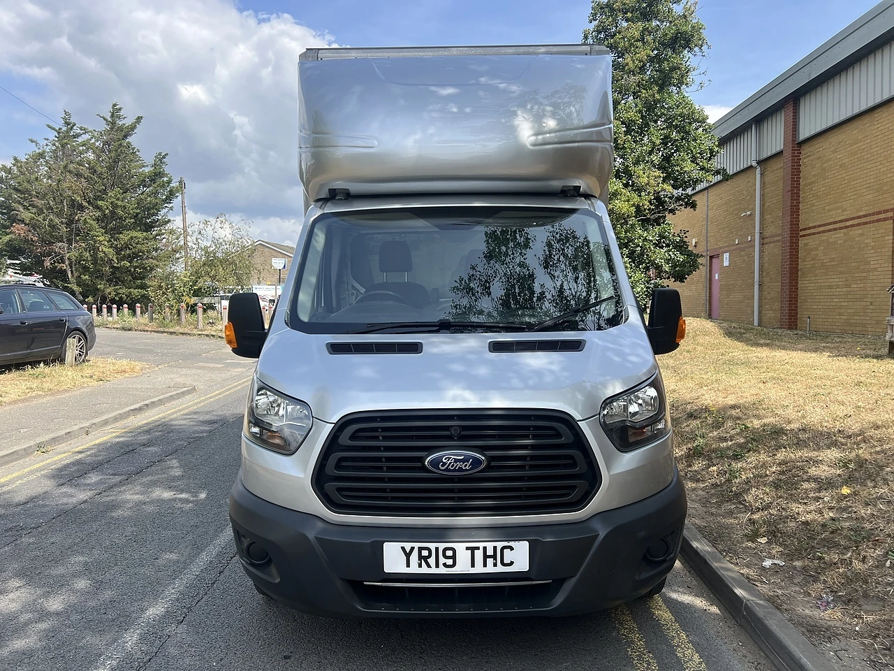 2019 Ford Transit CurtainSider Van — front view