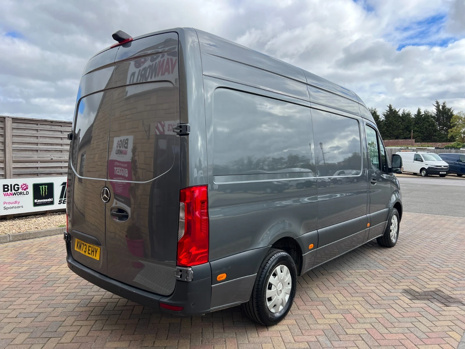 2023 Mercedes-Benz Sprinter High Roof Panel Van — cab interior