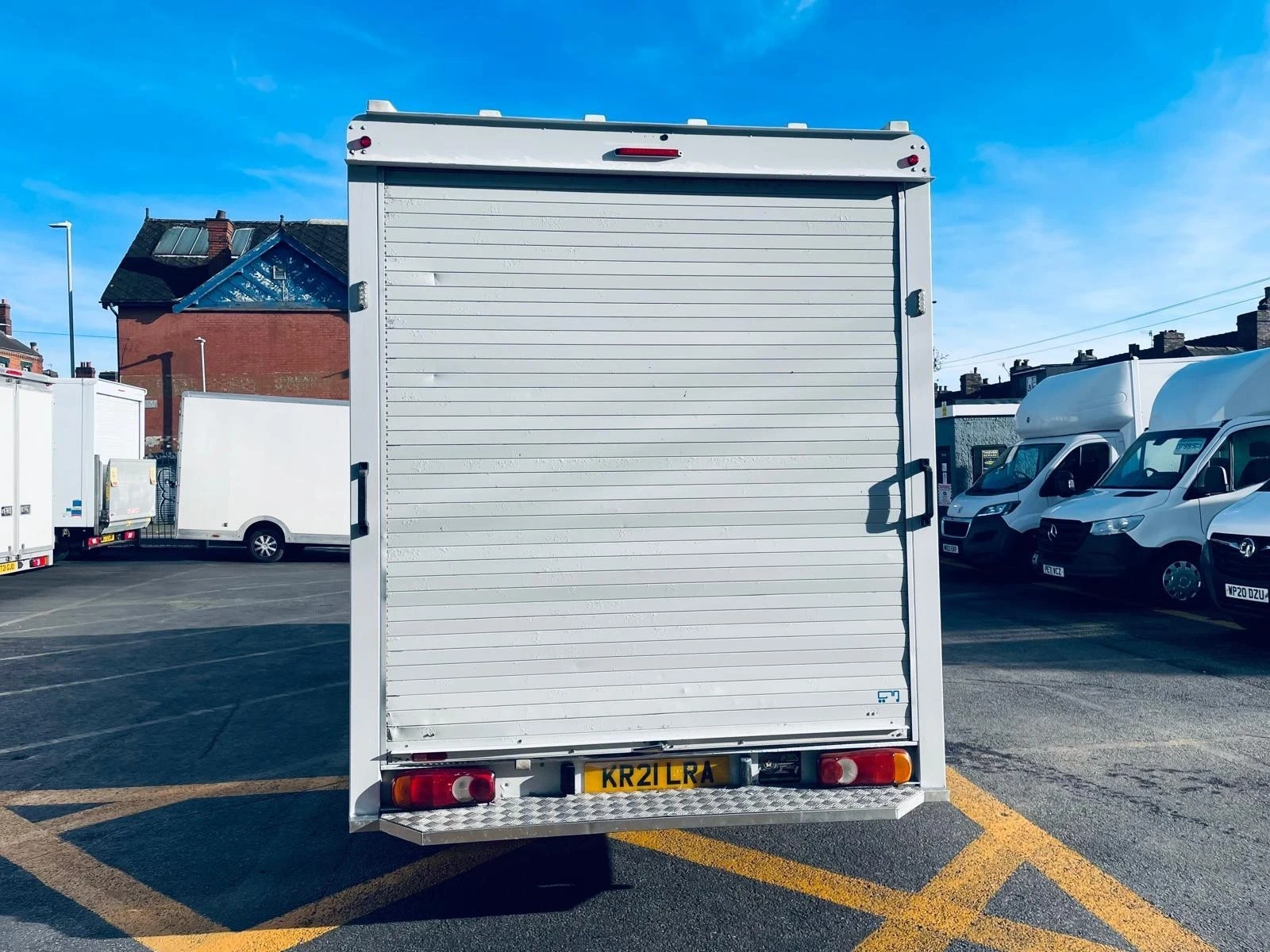 2021 Vauxhall Movano Luton Low Loader Van — rear view
