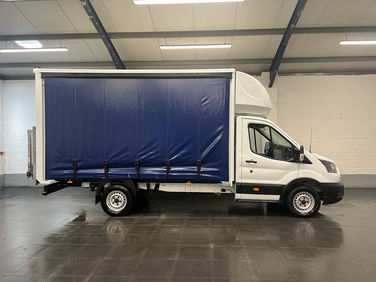 2024 Ford Transit CurtainSider Van — side view