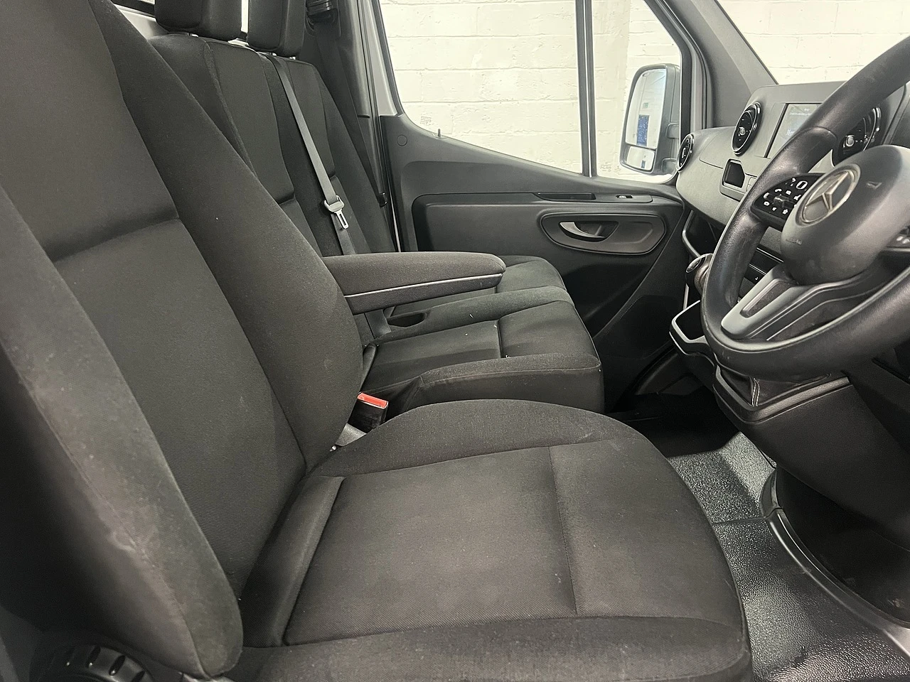 2021 Mercedes-Benz Sprinter Tipper Van — cab interior