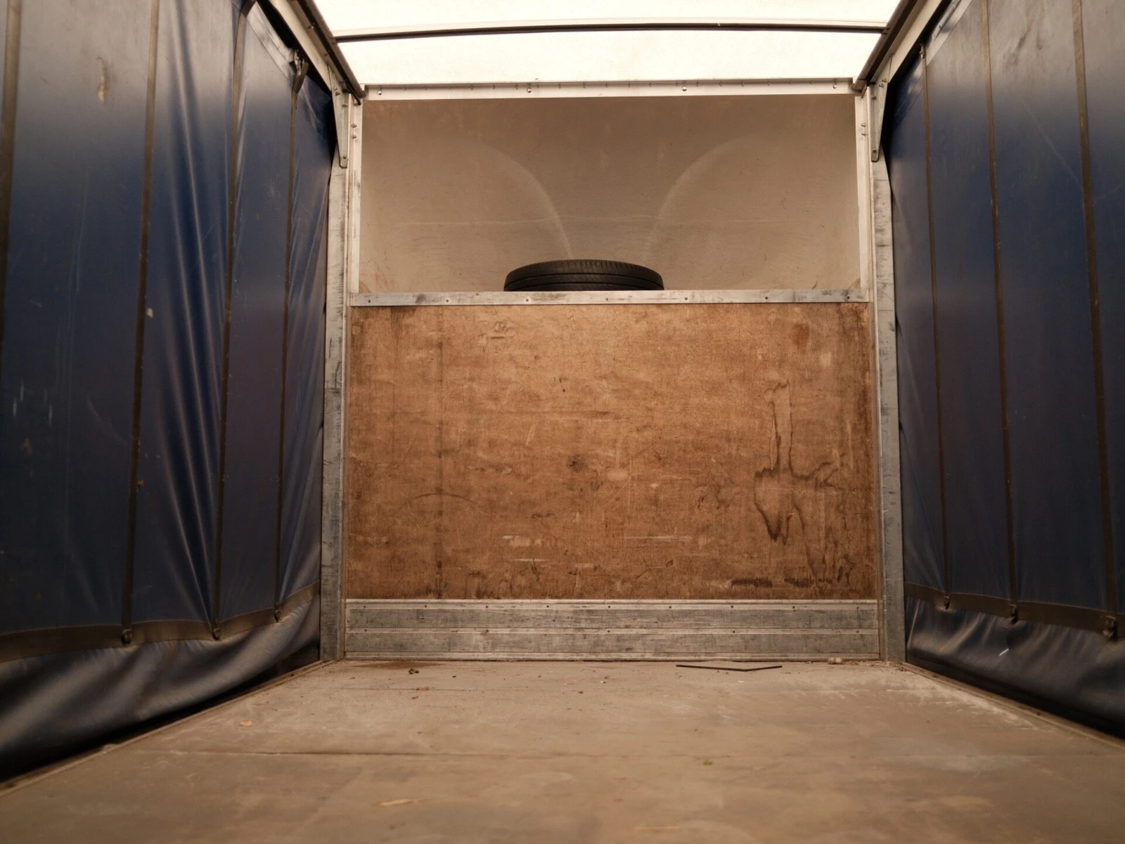2022 Ford Transit CurtainSider Van — cab interior
