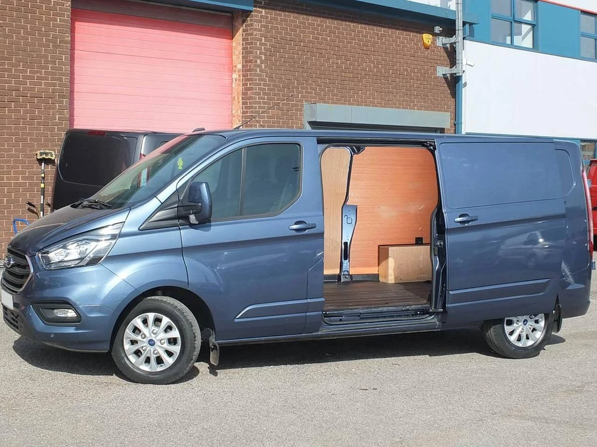 2023 Ford Transit Custom Panel Van — side view