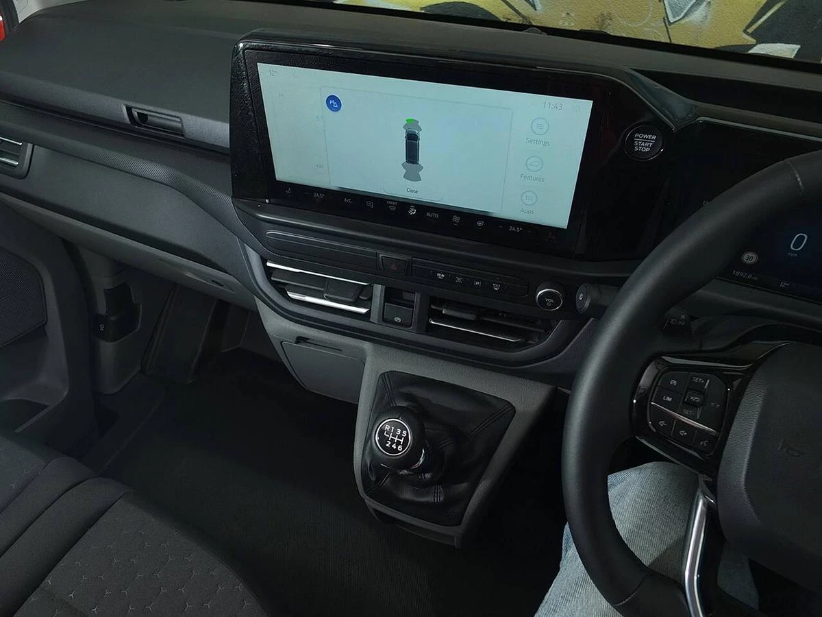 2024 Ford Transit Custom Panel Van — cab interior