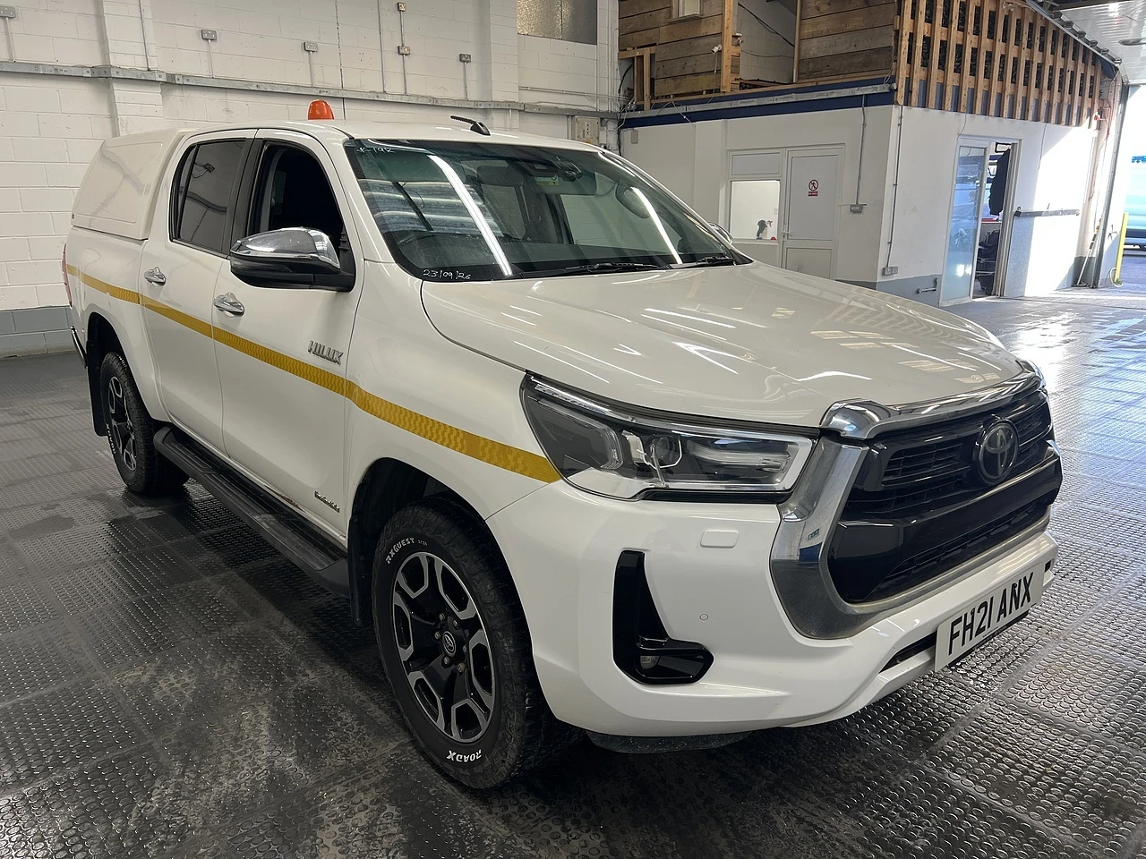 2021 Toyota Hilux Double Cab PickUp Van — front three-quarter view