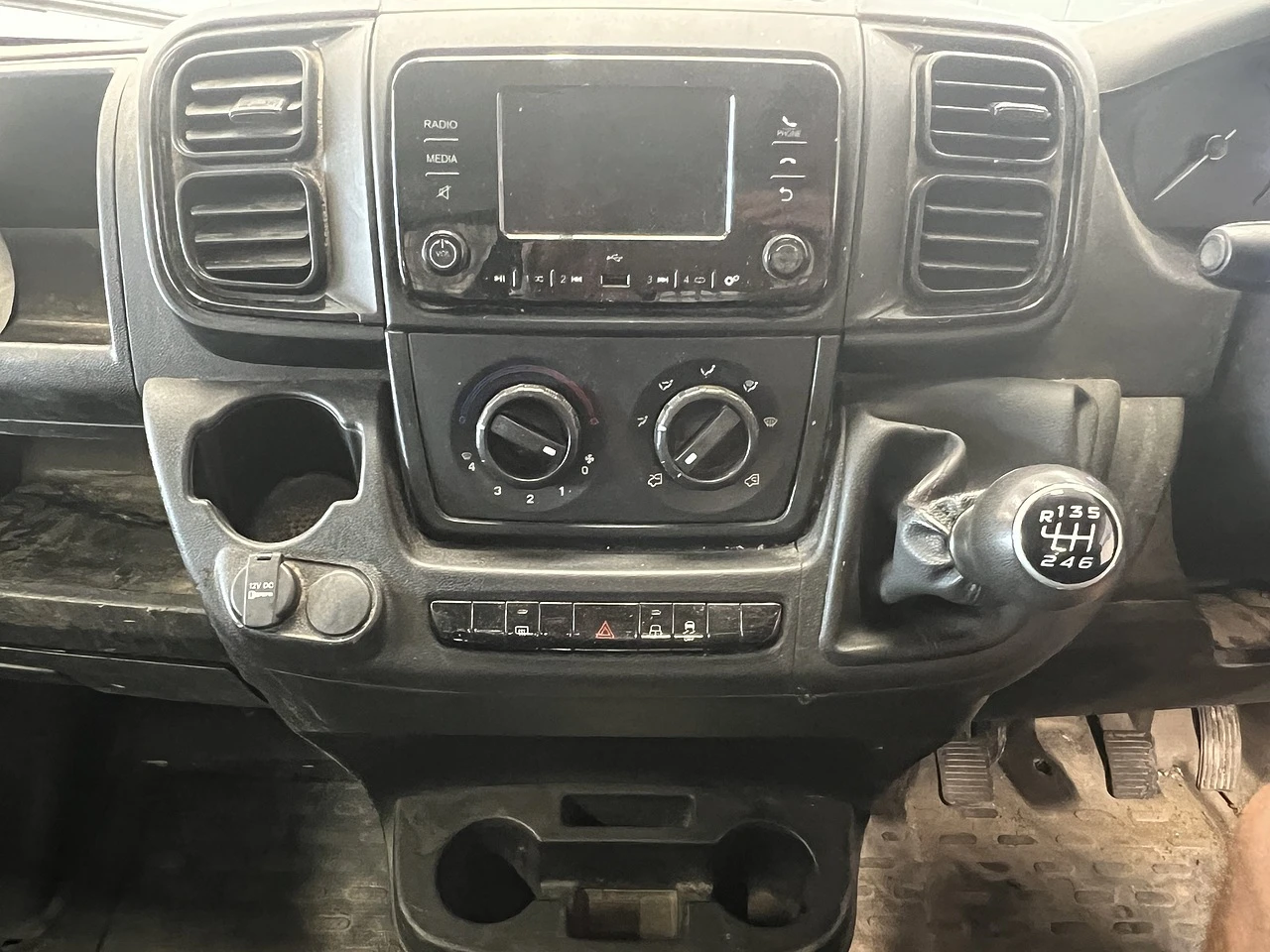 2022 Fiat Ducato Dropside Van — cab interior