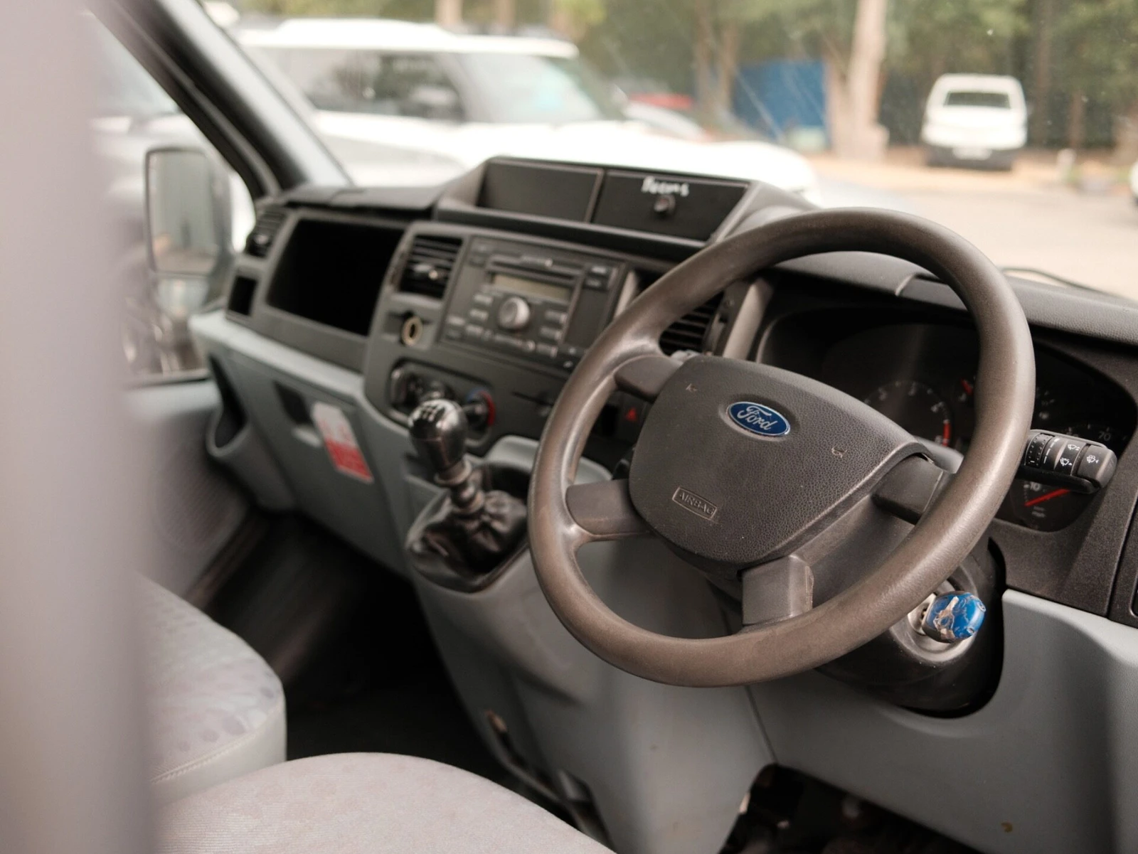 2014 Ford Transit Tipper Van — cab interior