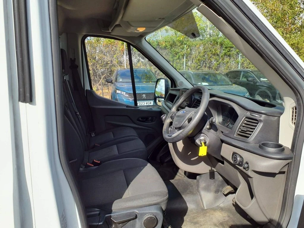 2022 Ford Transit Luton Box Van — cab interior