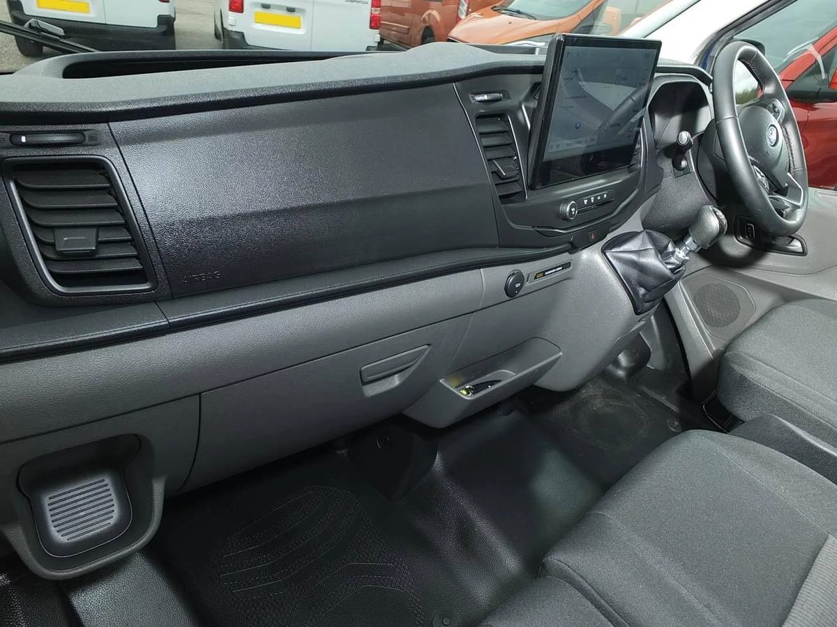 2025 Ford Transit High Roof Panel Van — cab interior