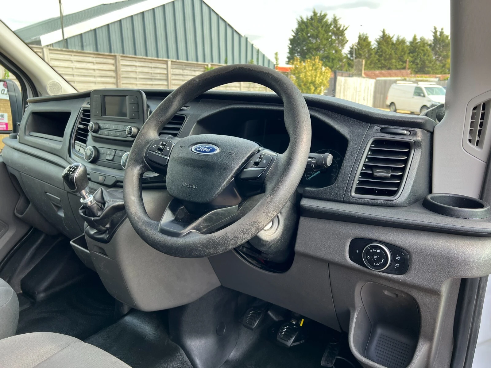 2021 Ford Transit Tipper Van — cab interior