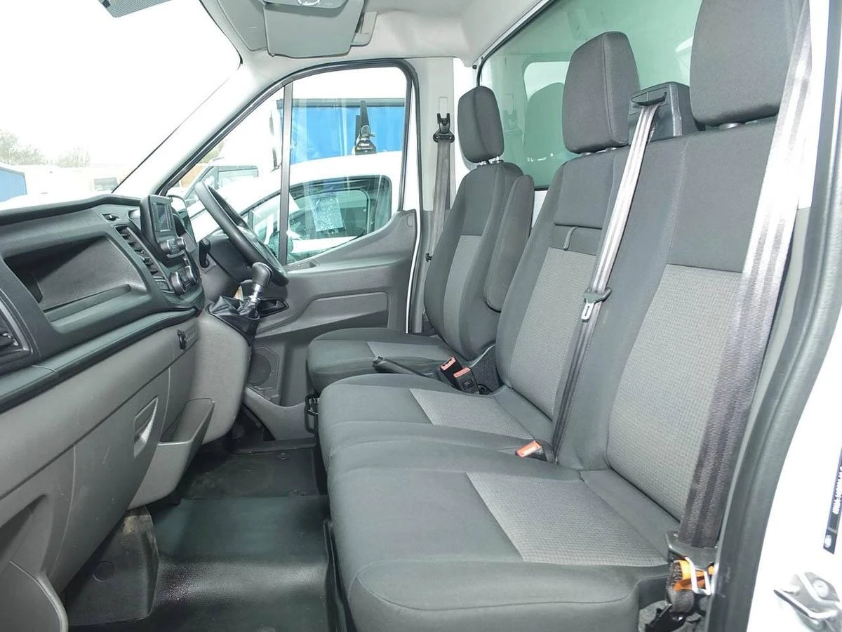 2022 Ford Transit Luton Box Van — cab interior